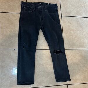 Paige charcoal black jeans size 32 women’s